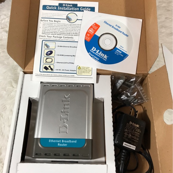 D-Link DI-604 Cable/DSL Wired Ethernet Broadband Router - Picture 9 of 16